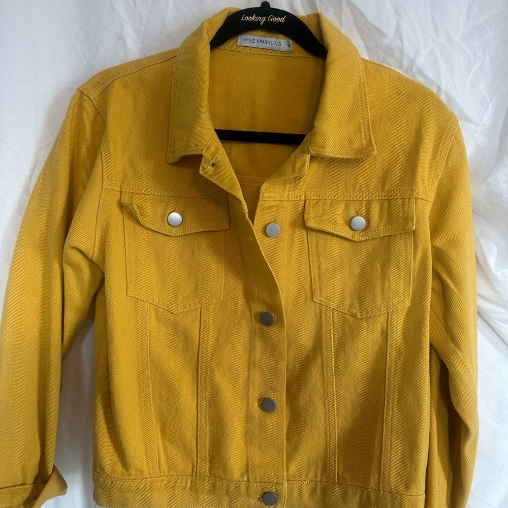 Women's Mustard Jacket - Picture 6 of 6